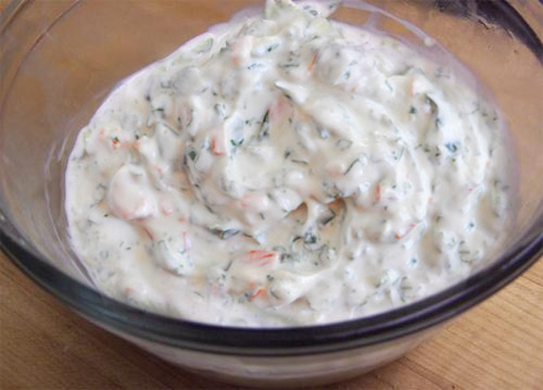Herbed Garlic And Yogurt Spread Herbed Garlic And Yogurt Spread picture