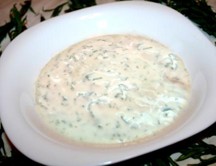 Herbed Yogurt Sauce Herbed Yogurt Sauce picture