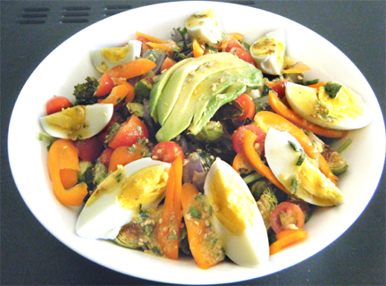Herring And Vegetable Salad Herring And Vegetable Salad picture