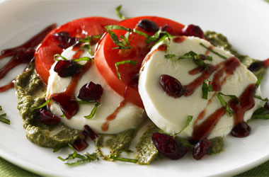 Holiday Cranberry Caprese Salad Holiday Cranberry Caprese Salad picture