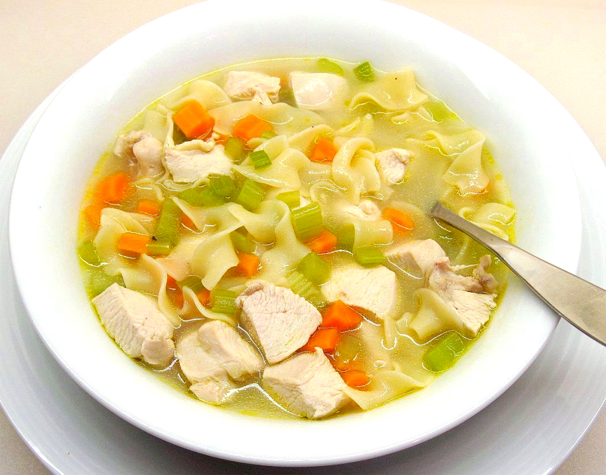 Homemade Chicken Noodle Soup Homemade Chicken Noodle Soup picture
