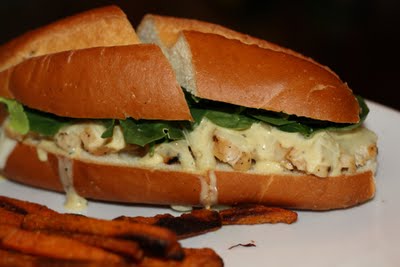 Mustard Chicken Sandwiches Mustard Chicken Sandwiches picture