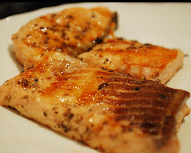 Honey Barbecued Salmon Honey Barbecued Salmon picture