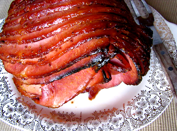 Ham In Orange Mustard Sauce Ham In Orange Mustard Sauce picture