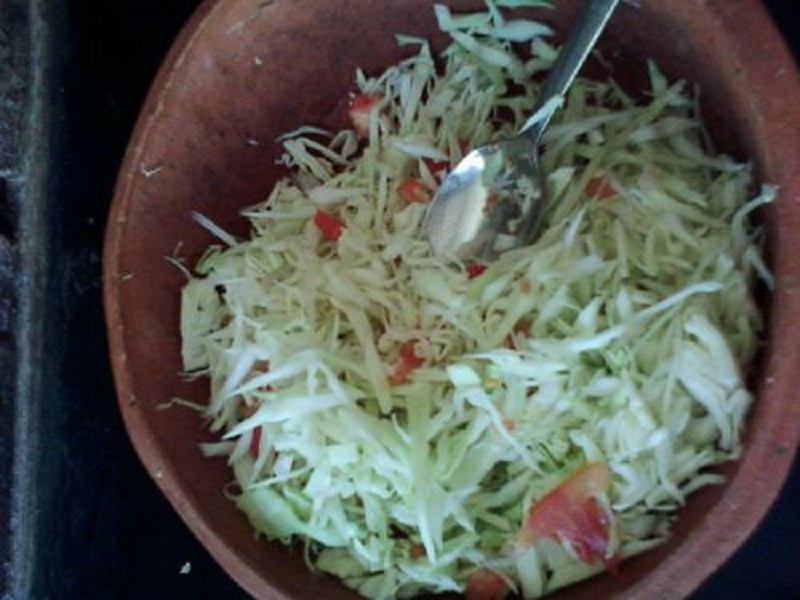 Hot Cabbage Salad Hot Cabbage Salad picture