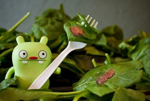 Hot Spinach Salad Hot Spinach Salad picture