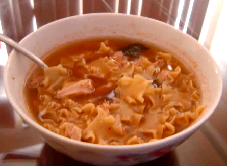 Spicy Tuna Noodles Soup Spicy Tuna Noodles Soup picture