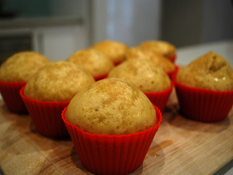 Individual Steamed Sponge Cake Individual Steamed Sponge Cake picture
