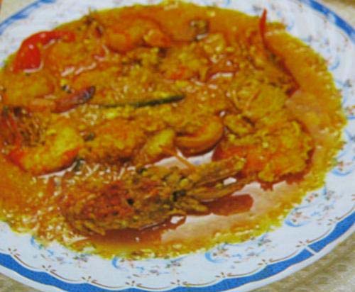 Iced Prawn Curry Iced Prawn Curry picture