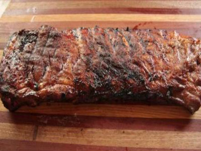 How To Make Root Beer Glazed Oven Baked Barbeque Ribs & Grilled St. Louis Style BBQ Ribs Recipe ...