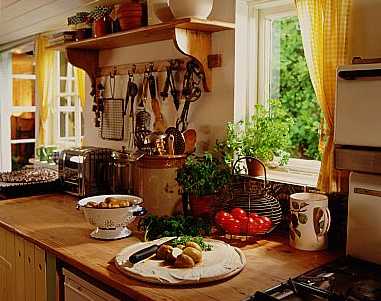French country kitchen