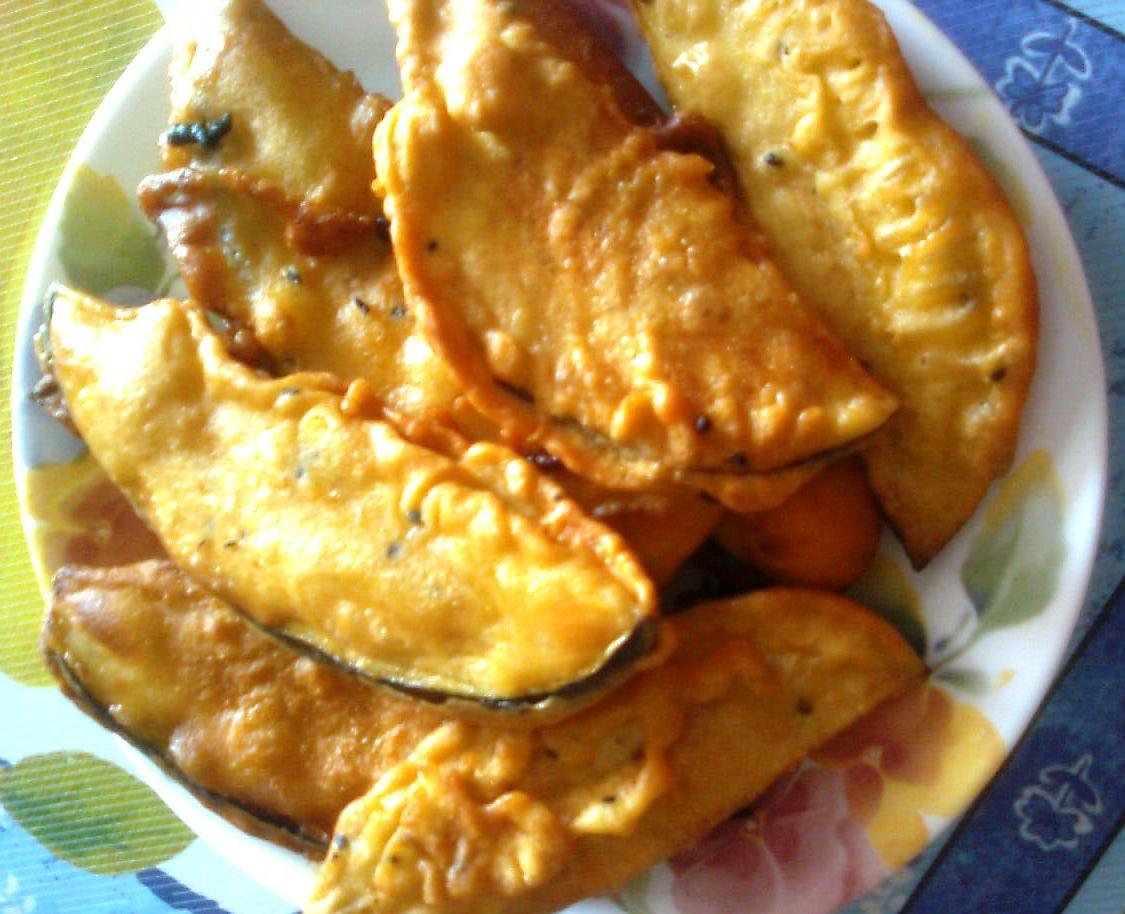 Bengal Style Fried Eggplant Bengal Style Fried Eggplant picture