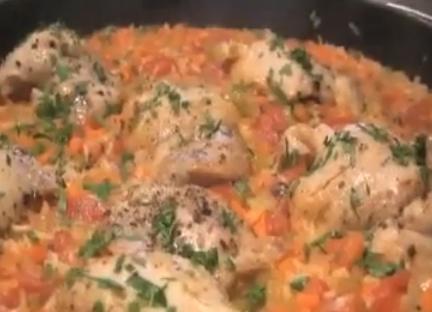 healthy chicken and rice casserole