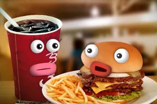 Fast Food Facts with Soda and