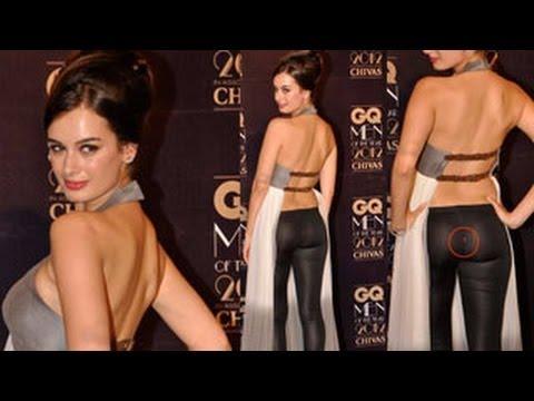 Evelyn Sharma's OOPS moment at GQ Awards 2012 | ifood.tv