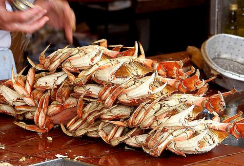 It is Crab Meat Newburg Day Crab meat