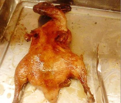 burnt duck