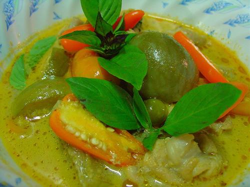 Green curry confers several benefits 