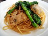 Oyster And Brassica (flower Sprouts) Pasta