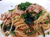 Spinach And Pork Pasta