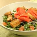 Smoked Salmon Caesar Salad