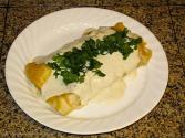 Creamy Chicken Enchiladas