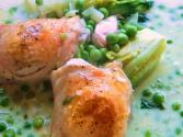 Summer Chicken With Peas