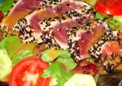 Seared Tuna With Sesame Seeds