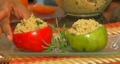 Stuffed Heirloom Tomatoes