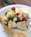 Chicken Salad With Dried Cranberries, Almonds & Apples