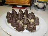 Chocolate Covered Cheesecake Strawberries