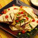 Grilled Smoked Barbecue Chicken Quesadillas