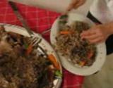 Rice And Beef Stuffed Turkey