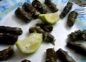 Vine Leaves Stuffed With Rice And Meat