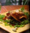 Arugula Salad With Crispy Fingerling Potato Chips