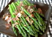 Sauteed Asparagus  Ham, Garlic And Lemon