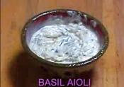 Basil Aioli Dip
