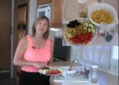 Spinach And Mushroom Quinche And Pasta Salad For Brunch