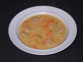 Beer & Brats Cheesy Bisque