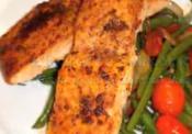 Cuban Blackened Salmon