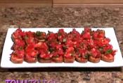 Bruschetta With Tomato Topping