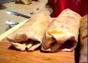 Tofu And Black Bean Burrito