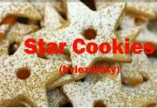 Butter Cookies (hviezdicky) Recipe - Czech Christmas Treat 