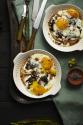 Baked Eggs With Basil-mint Pesto 