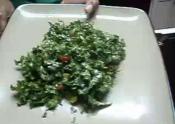 Simple Creamy Marinated Kale