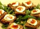Cheese And Barbeque Fig Sauce Appetizers