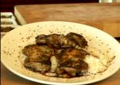 Chicken Thighs In Pom Teriyaki