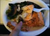 Cooking Salmon With Veggies