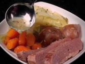 Steamed Corned Beef And Cabbage
