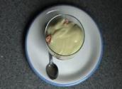 German Custard With Raspberries